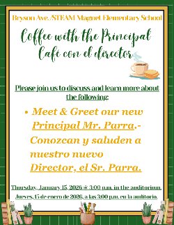 Coffee with the Principal